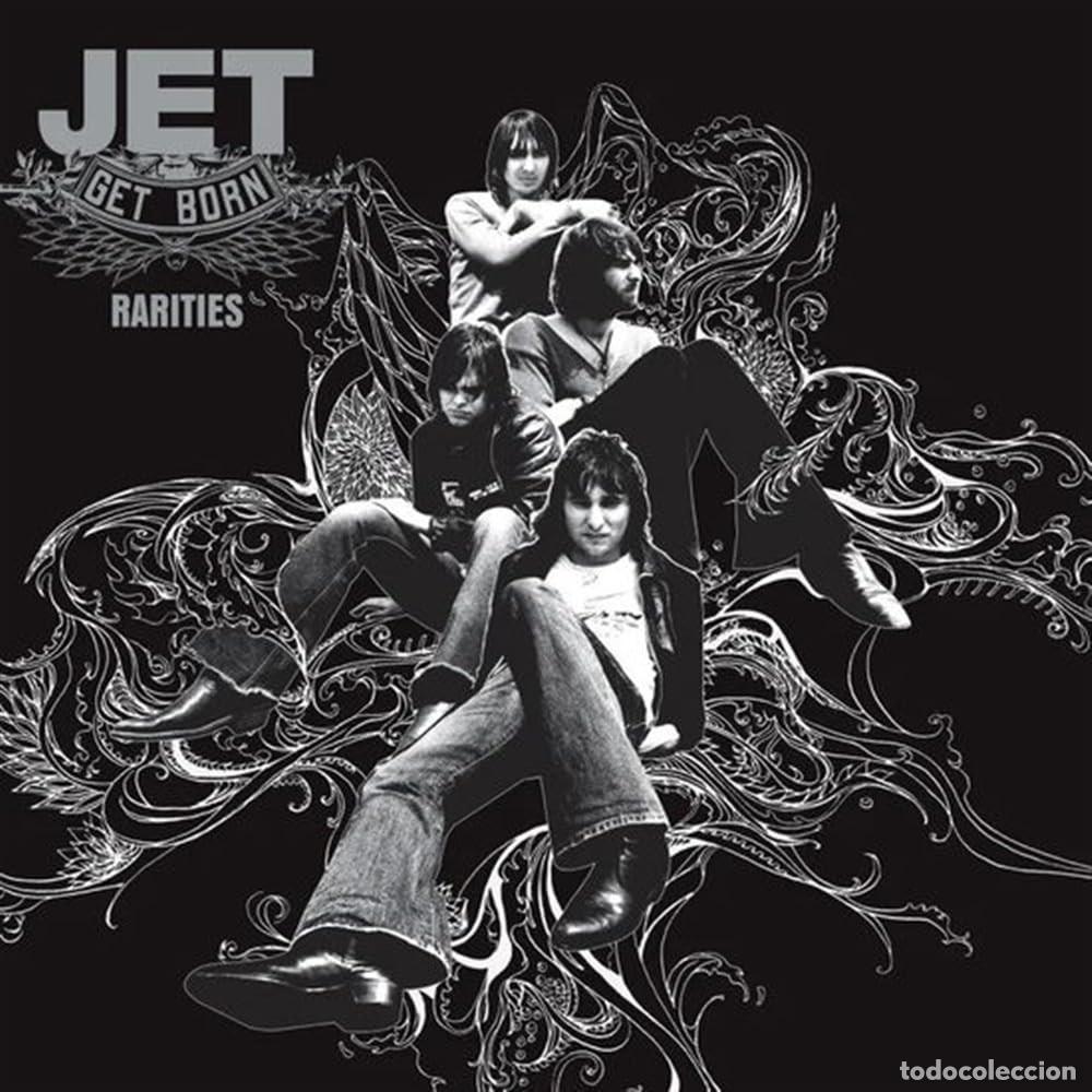 Discos de vinilo: LP JET GET BORN RARITIES HARD ROCK GARAGE REVIVAL VINILO OFERTA TEMPORAL
