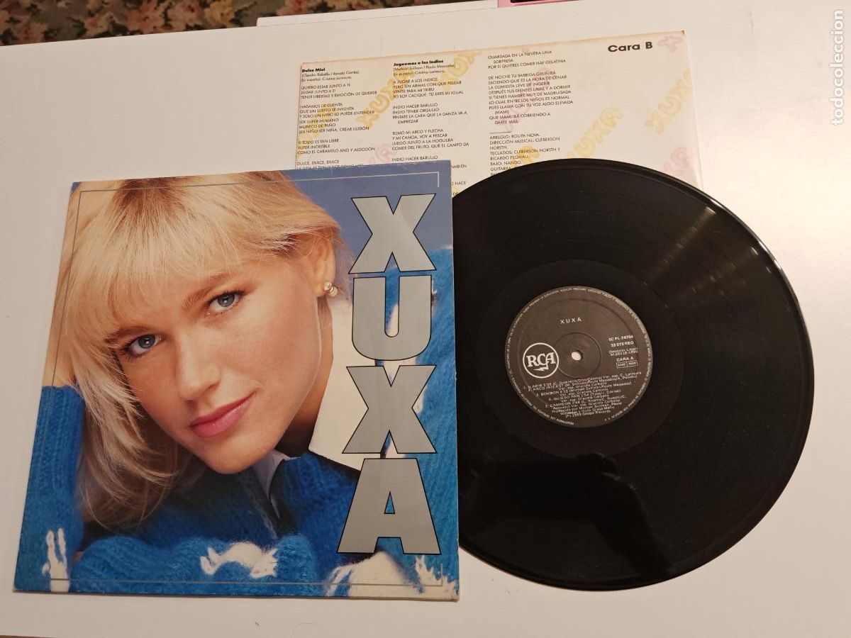 Discos de vinilo: XUXA LP CANTADO EN ESPA&Ntilde;OL A&Ntilde;O 1989 ENCARTE HECHO EN ESPA&Ntilde;A CONTIENE 10 TEMAS INCLUYE ILARIE