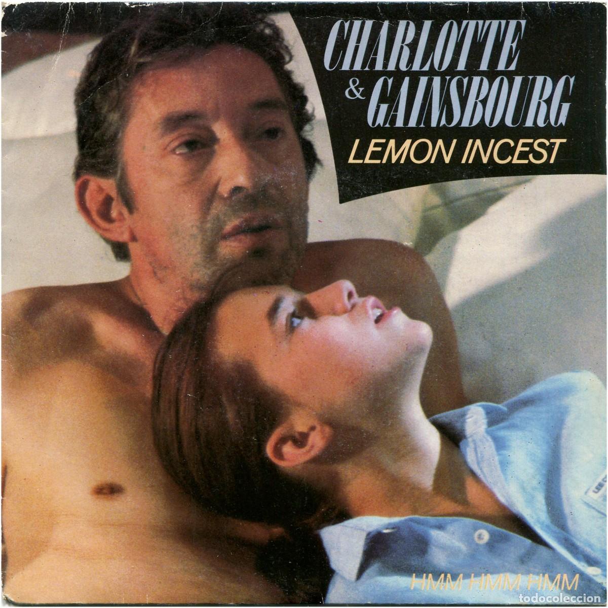 Discos de vinilo: Charlotte & Gainsbourg &lrm;- Lemon Incest - SG France 1984 - Philips 884 129-7 - EX/VG+