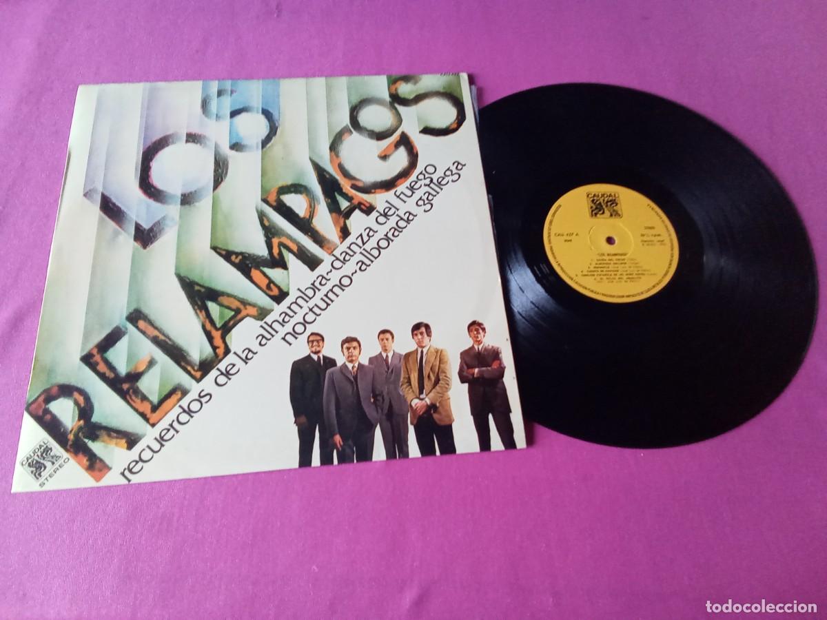 Discos de vinilo: LOS RELAMPAGOS RECUERDOS DE LA ALHAMBRA DANZA DEL FUEGO 1976 LP L31 3