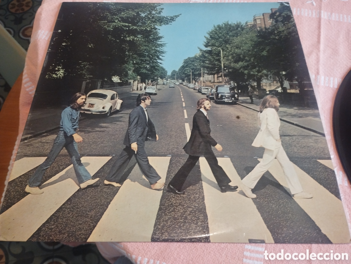 Discos de vinilo: Beatles Abbey Road disco promocional a&ntilde;o 1969