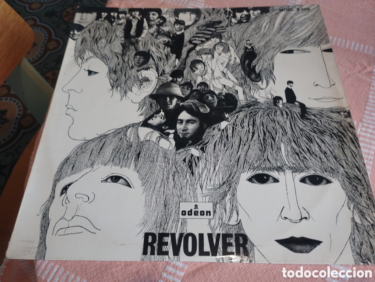 Discos de vinilo: Revolver The Beatles a&ntilde;o1966 Odeon disco promocional