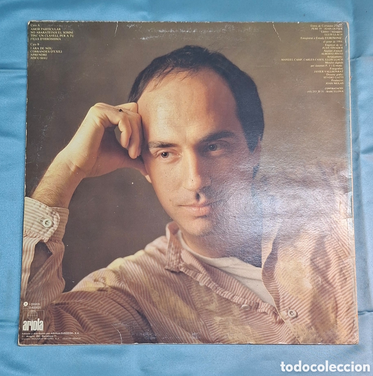 Discos de vinilo: Vinilo Lluis Llach Testimo - Foto 2