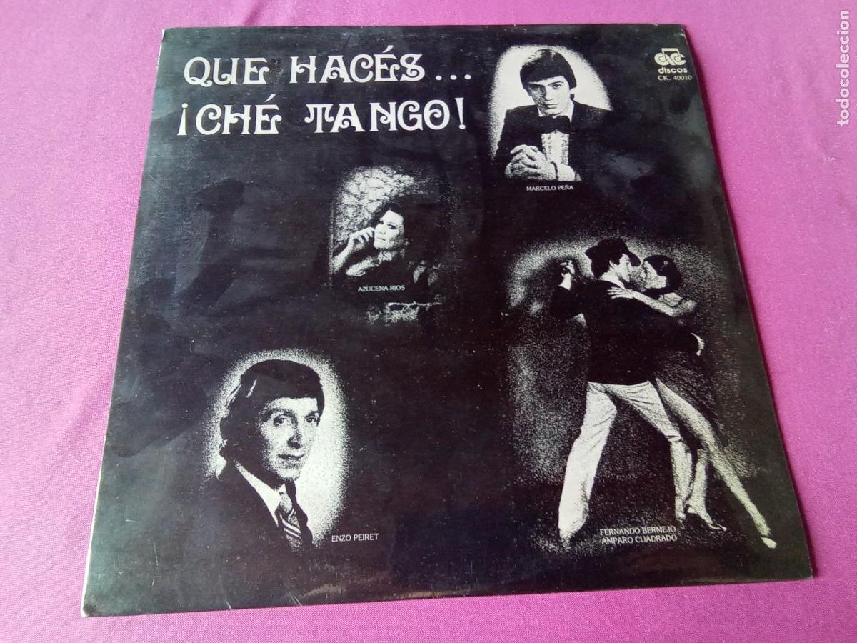 Discos de vinilo: QU&Eacute; HAC&Eacute;S CHE TANGO PRECINTADO LP L31 3