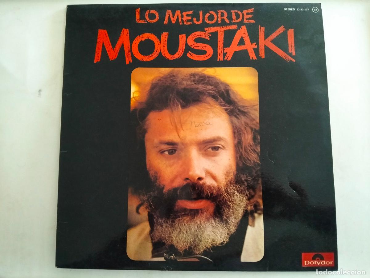 Discos de vinilo: LO MEJOR DE MOUSTAKI, DISCO LP, EDITADO POLYDOR, A&Ntilde;O 1973