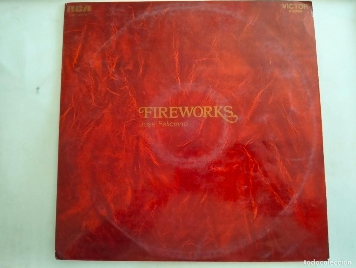 Discos de vinilo: JOSE FELICIANO, DISCO LP FIREWORKS, EDITADO VICTOR, A&Ntilde;O 1970