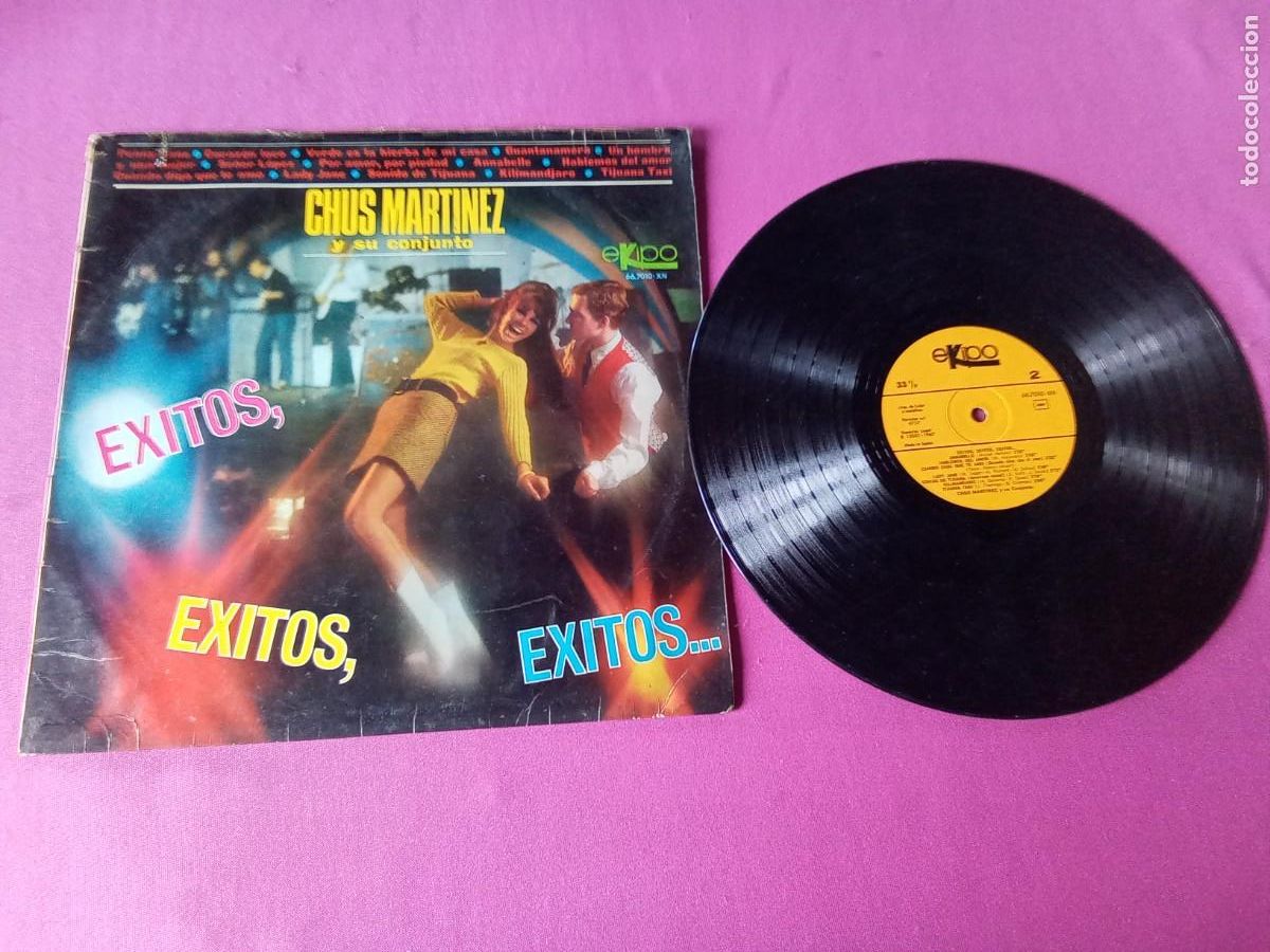 Discos de vinilo: CHUS MART&Iacute;NEZ Y SU CONJUNTO 1967 LP L31 3