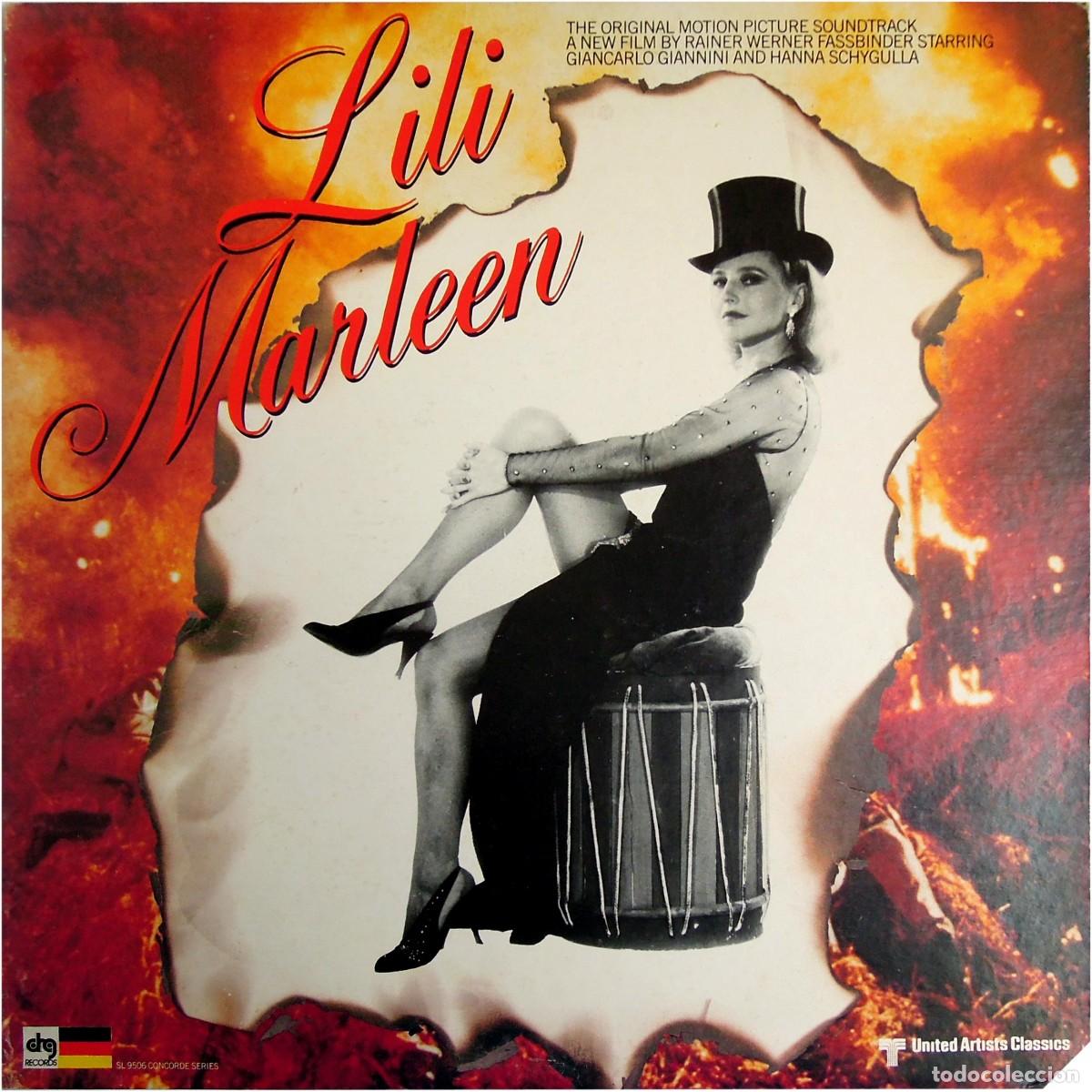 Discos de vinilo: Peer Raben - Lili Marleen OST - LP US 1981 - DRG Records SL 9506 - VG+/VG