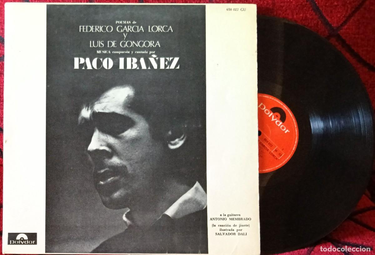 Discos de vinilo: PACO IBA&Ntilde;EZ * Poemas De Federico Garc&iacute;a Lorca Y Luis De Gongora * VINILO LP 1967