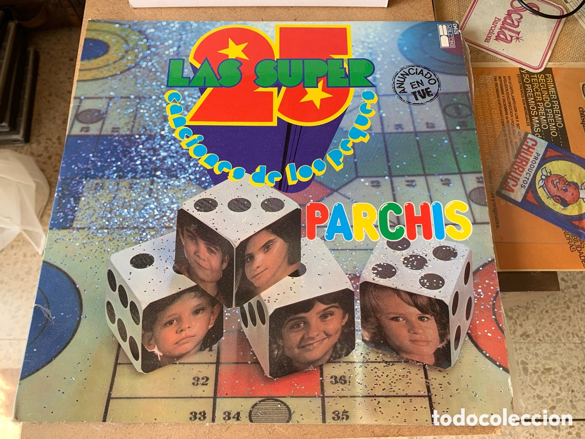 Discos de vinilo: LAS 25 S&Uacute;PER CANCIONES DE LOS PEQUES. PARCH&Iacute;S . A&Ntilde;O 1979.