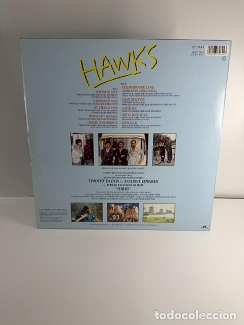 Discos de vinilo: HAWKS (LP) BARRY GIBB - A&Ntilde;O 1988 - Foto 2