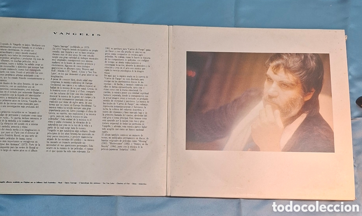 Discos de vinilo: Vinilo Vangelis The Best Of - Foto 3