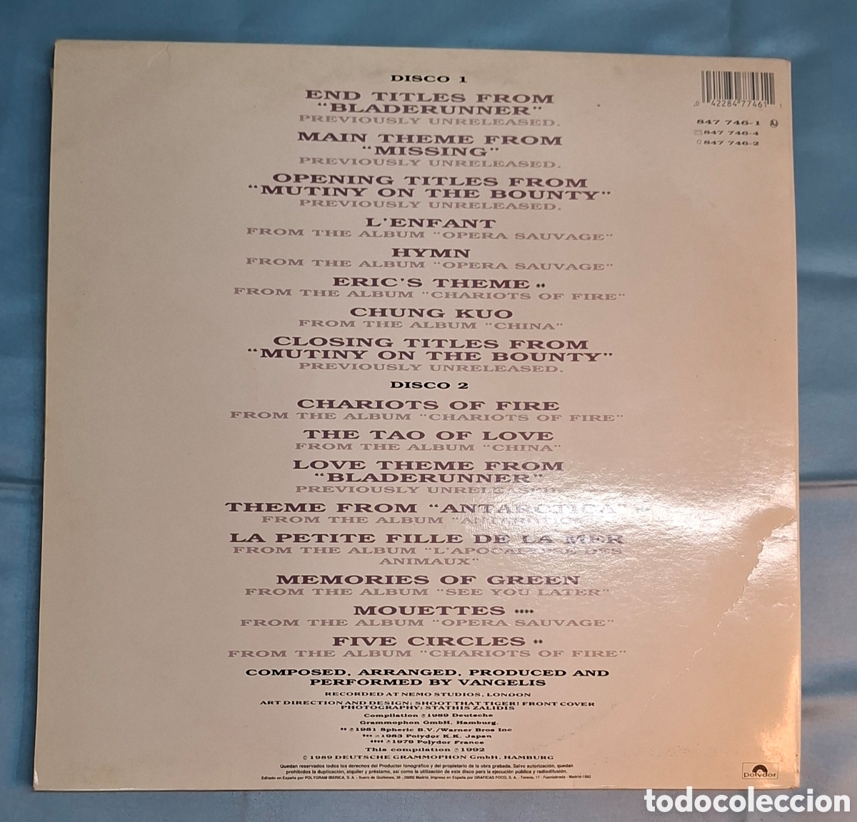 Discos de vinilo: Vinilo Vangelis The Best Of - Foto 4