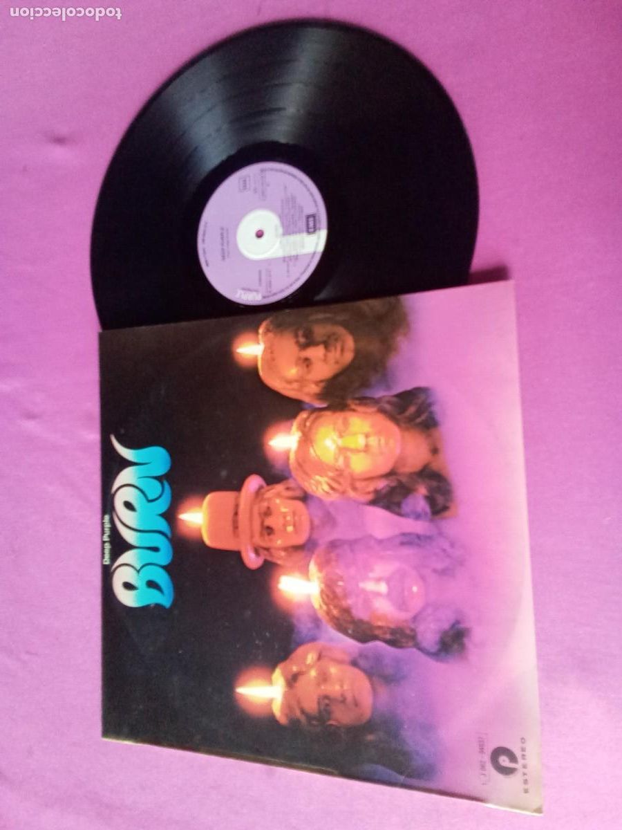 Discos de vinilo: DITT PURPLE BURN 1974 LP L31 3
