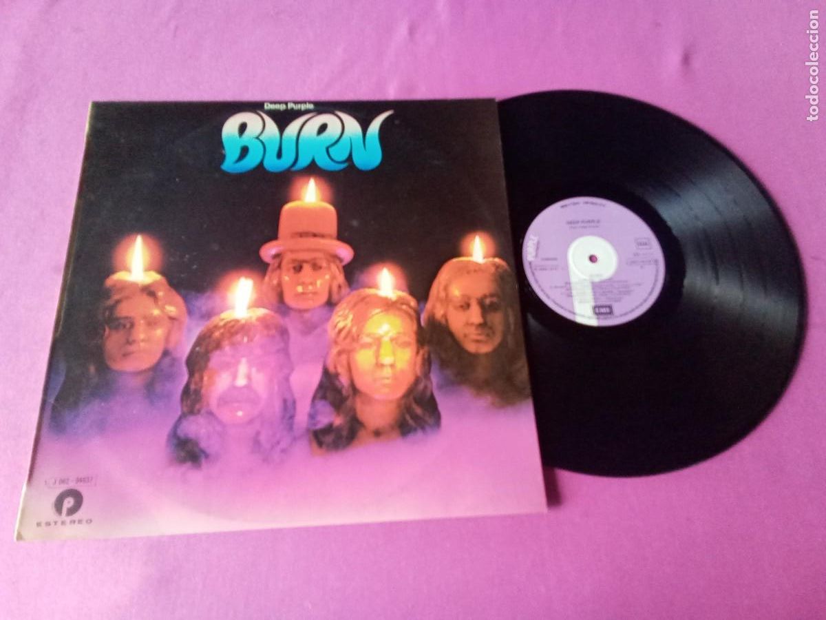 Vinyl records: DEEP PURPLE BURN 1974 LP L31 3