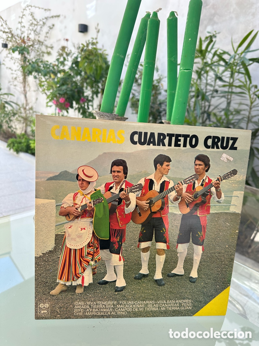 Discos de vinilo: LP BANARIAS CUARTETO CRUZ - Foto 1