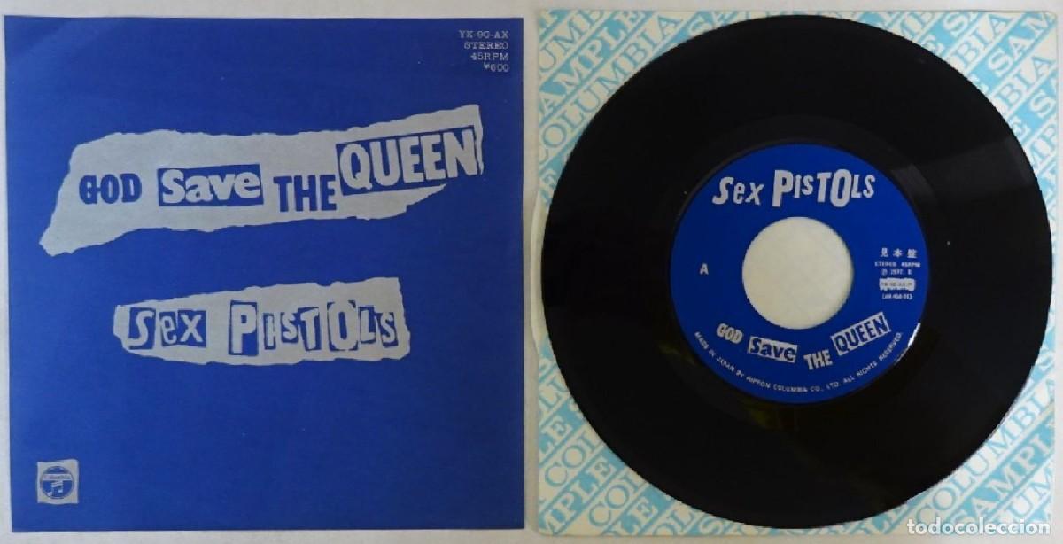 Discos de vinilo: Sex Pistols - God Save The Queen / Unique promo Japan 1st press