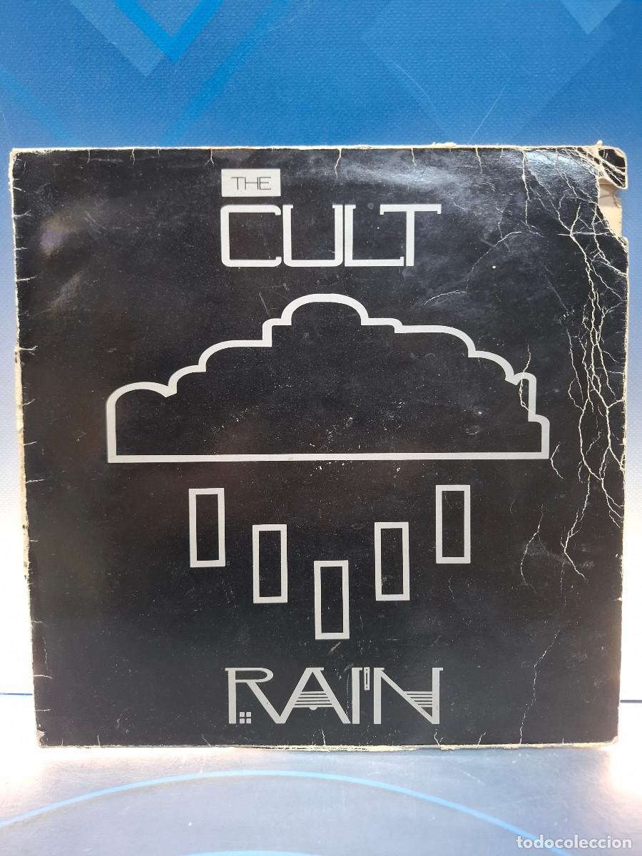 Discos de vinilo: Disco, Lp, The Cult , Rain, 1985