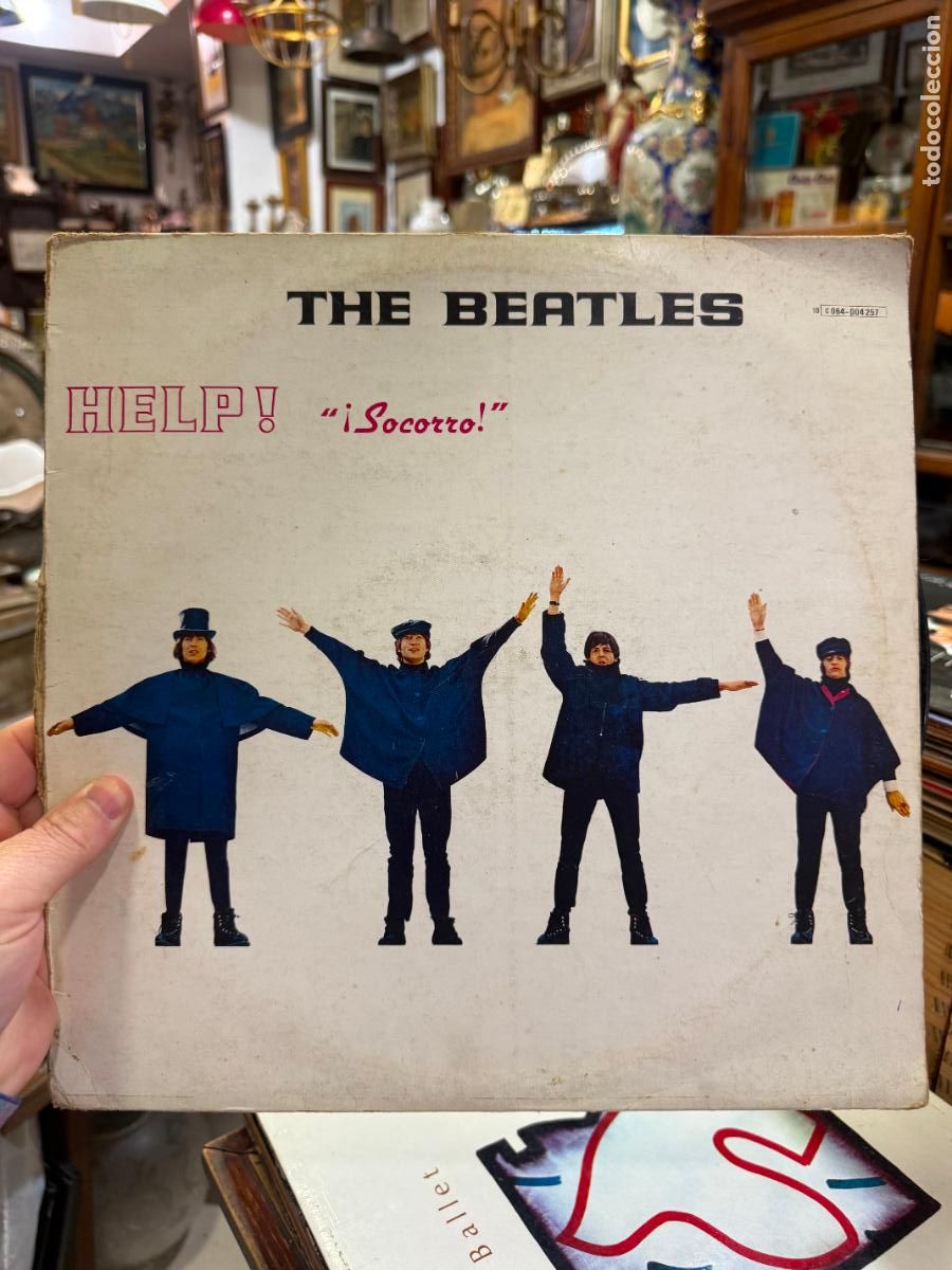 Discos de vinilo: LP THE BEATLES - HELP!