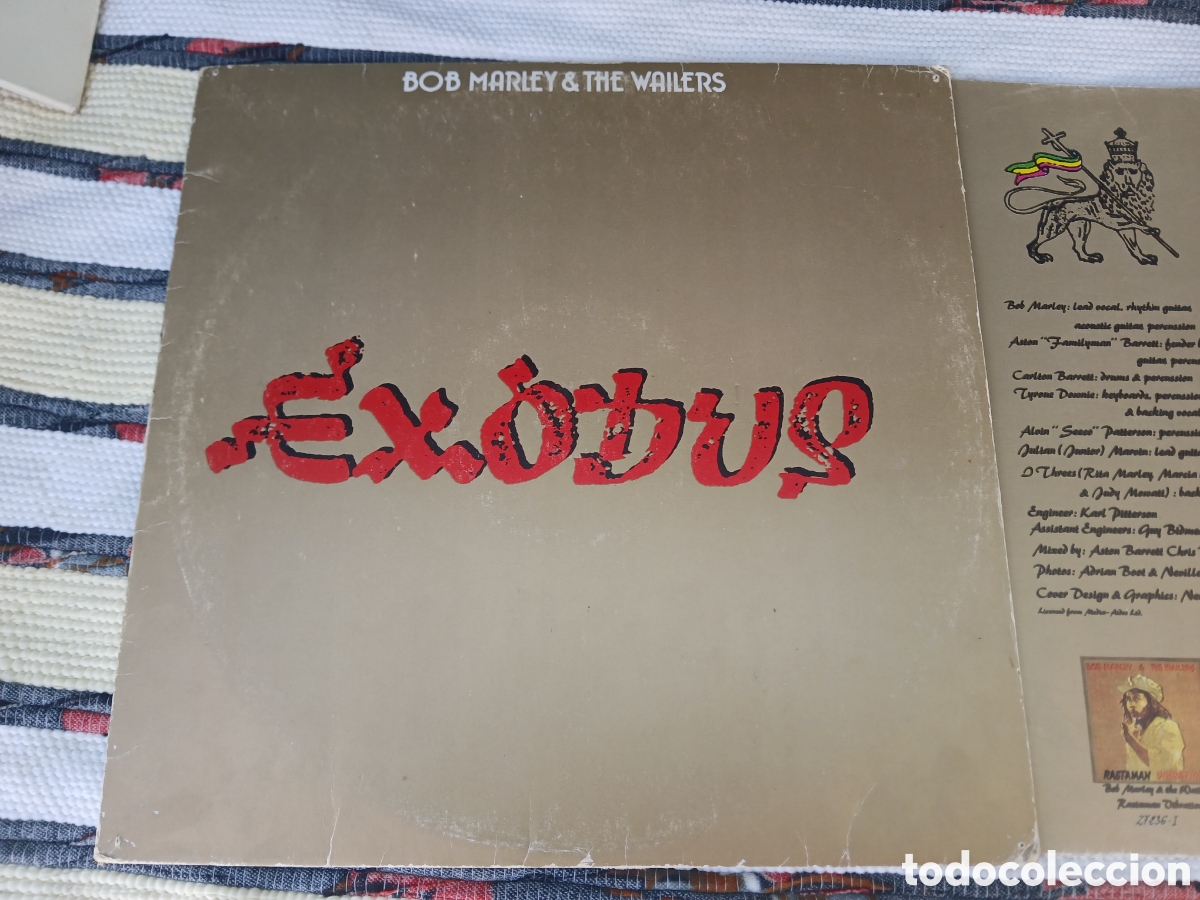 Discos de vinilo: LP BOB MARLEY EXODUS. - Foto 2