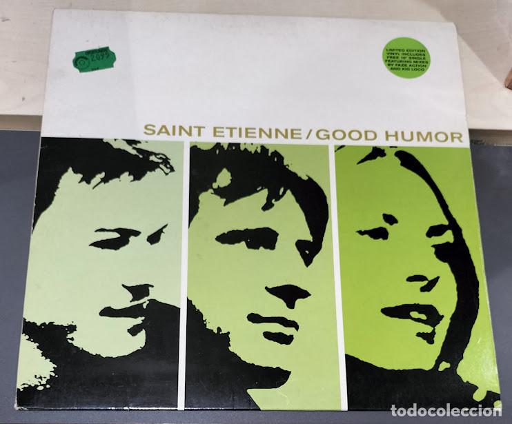 Discos de vinilo: Saint Etienne &lrm;- Good Humor - LP+10&rdquo; Single, Creation Records &lrm;ref. CRELP225. Ed. UK 1998.
