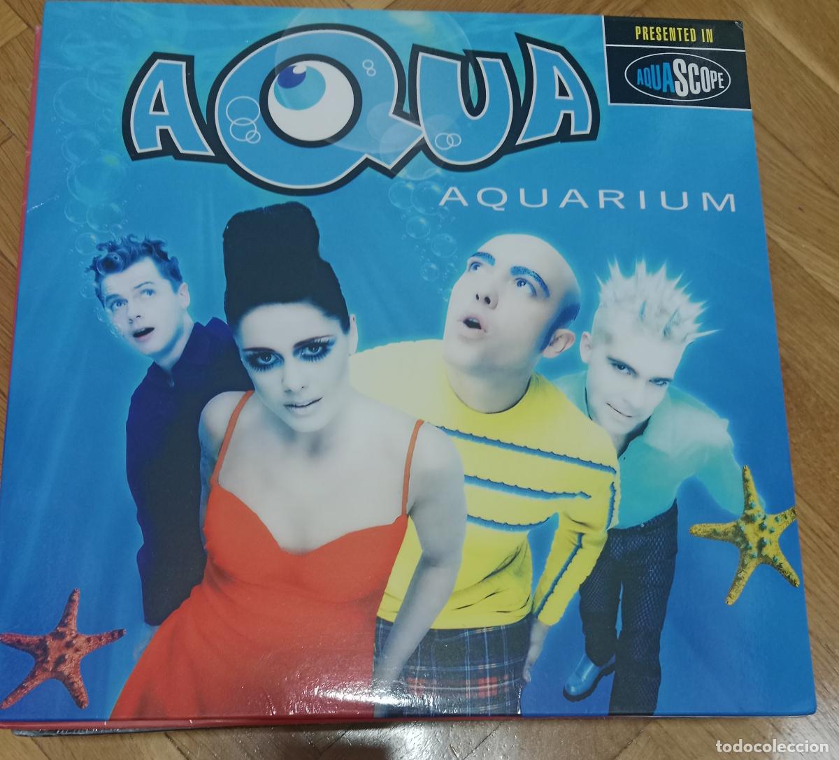 Discos de vinilo: Aqua &lrm;&ndash; Aquarium Lp Rusia 2021, vinilo transparente