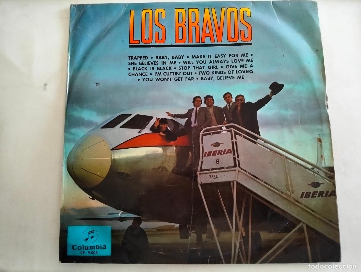 Discos de vinilo: LOS BRAVOS, DISCO LP BLACK IS BLACK, EDITADO COLUMBIA, A&Ntilde;O 1966