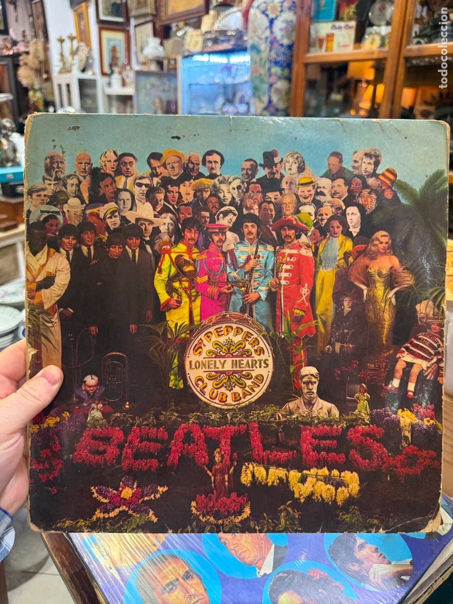 Discos de vinilo: LP THE BEATLES - S. PEPPERS - LONELY HEARTS - CLUB BAND