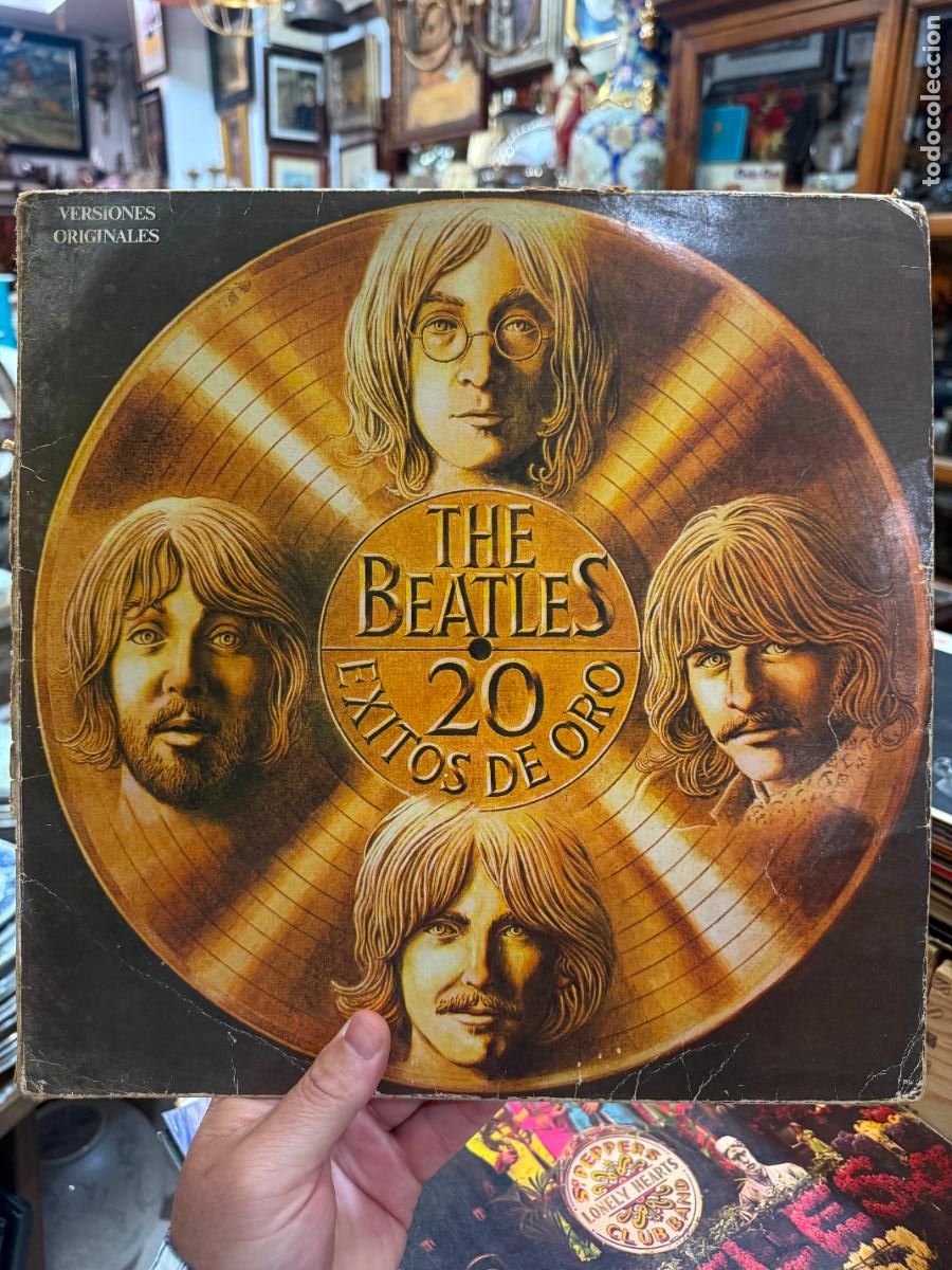 Discos de vinilo: LP THE BEATLES - 20 EXITOS DE ORO