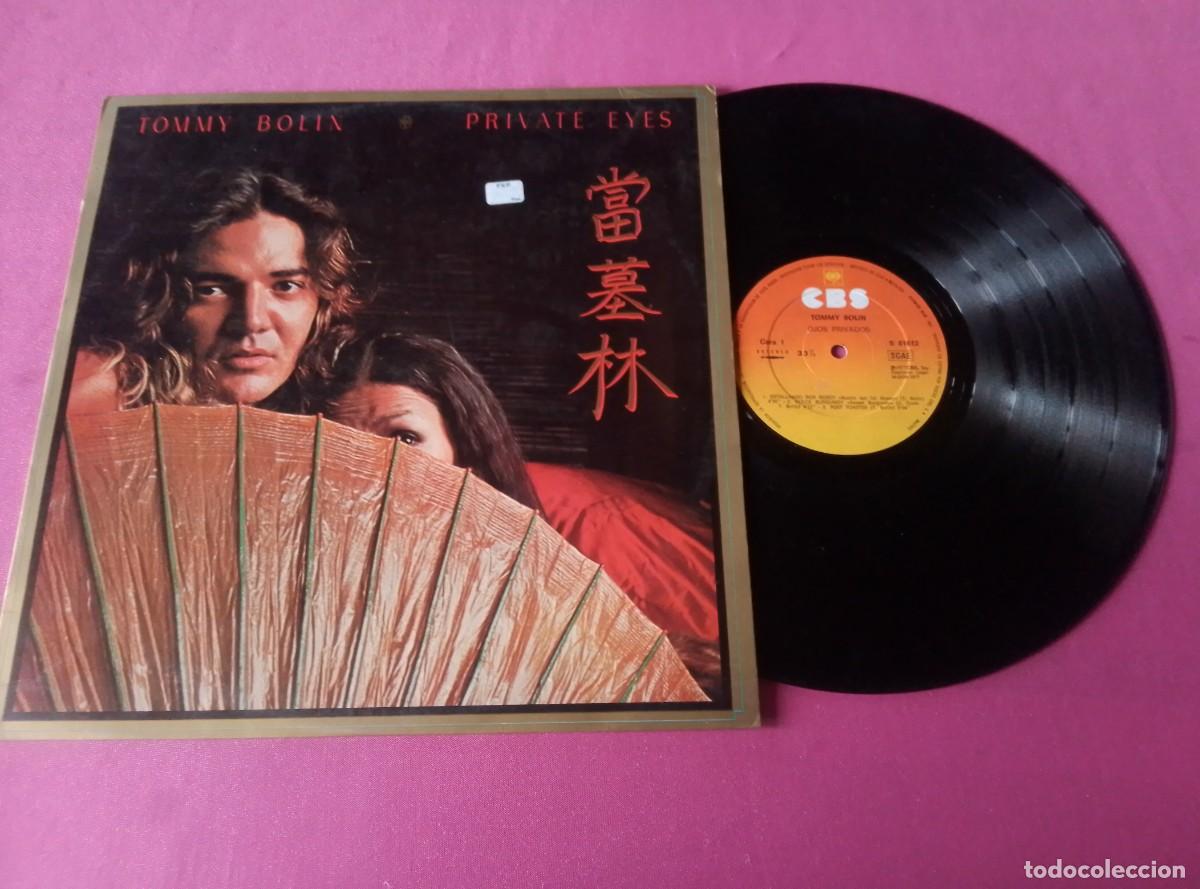Discos de vinilo: TOMMY BOLIN PRIVATE EYES 1977 LP L31 3
