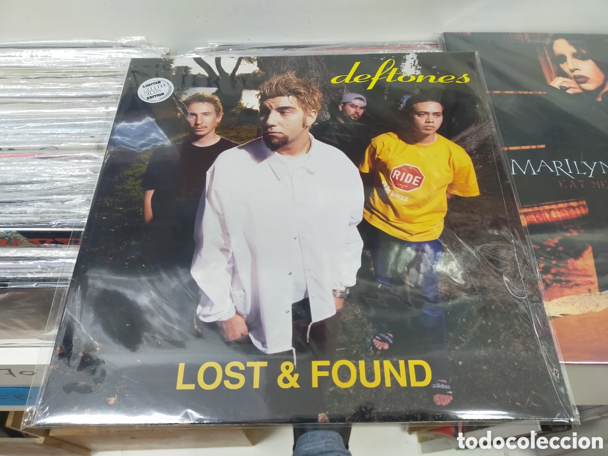 Discos de vinilo: Deftones LP lost & found precintado vinilo de color