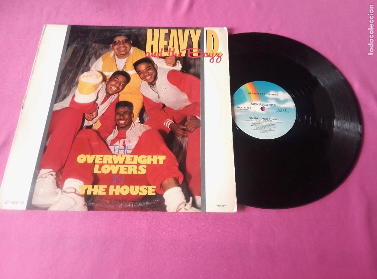Discos de vinilo: HEAVY D AND THE BOYS ON THE DANCE 1987 FLOOR LP L31 3
