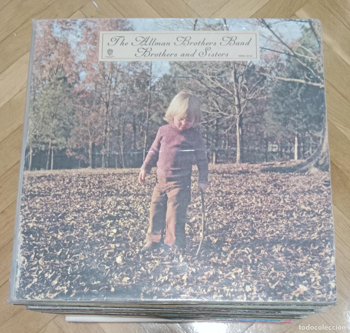 Discos de vinilo: The Allman Brothers Band &lrm;&ndash; Brothers And Sisters Lp Espa&ntilde;a 1973