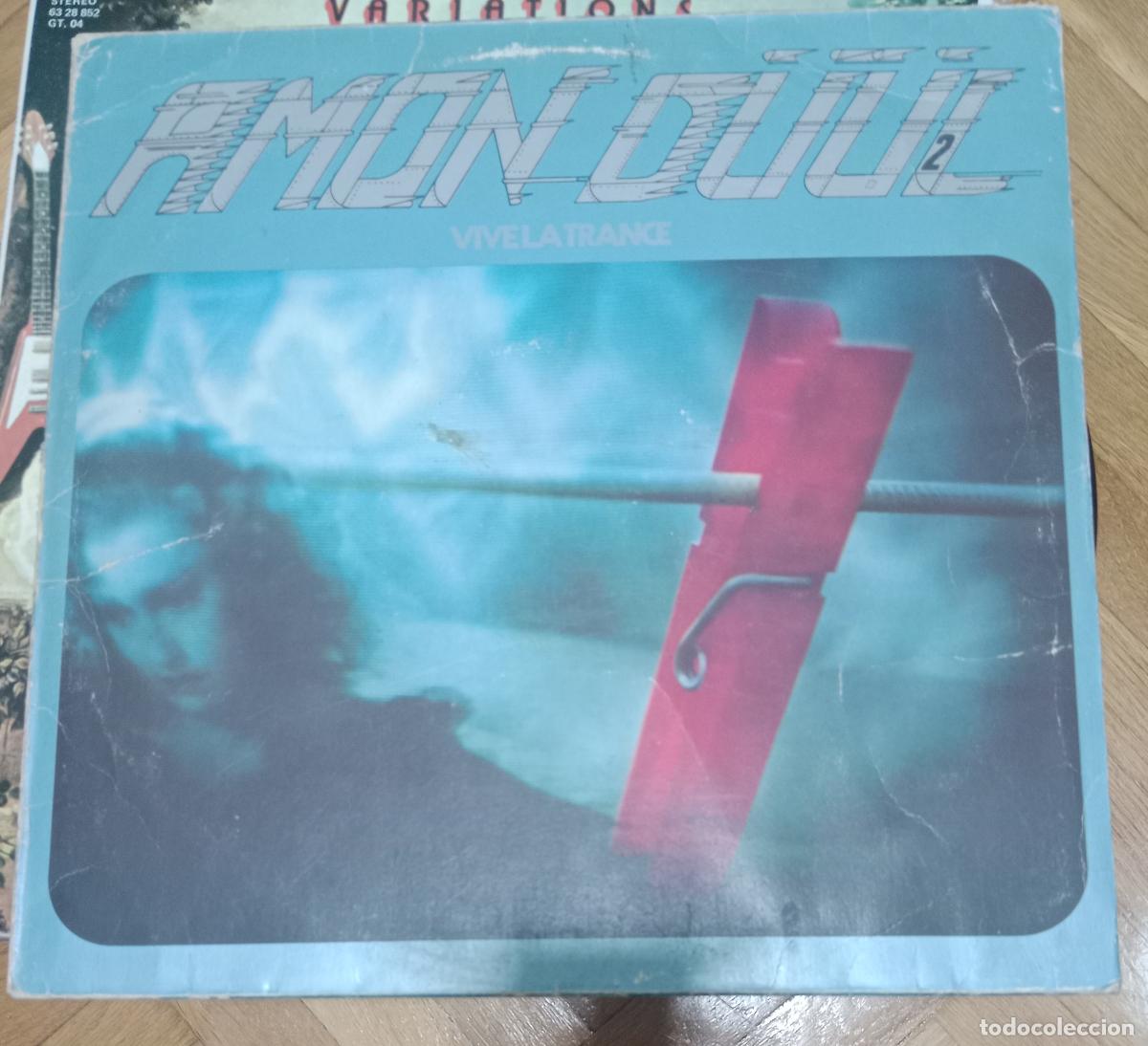 Discos de vinilo: Amon D&uuml;&uuml;l &lrm;&ndash; Vive La Trance Lp Alemania 1973