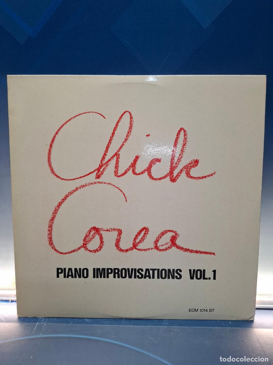 Discos de vinilo: Disco, Lp, Chick Corea, Piano Improvisations Vol. 1, 1979