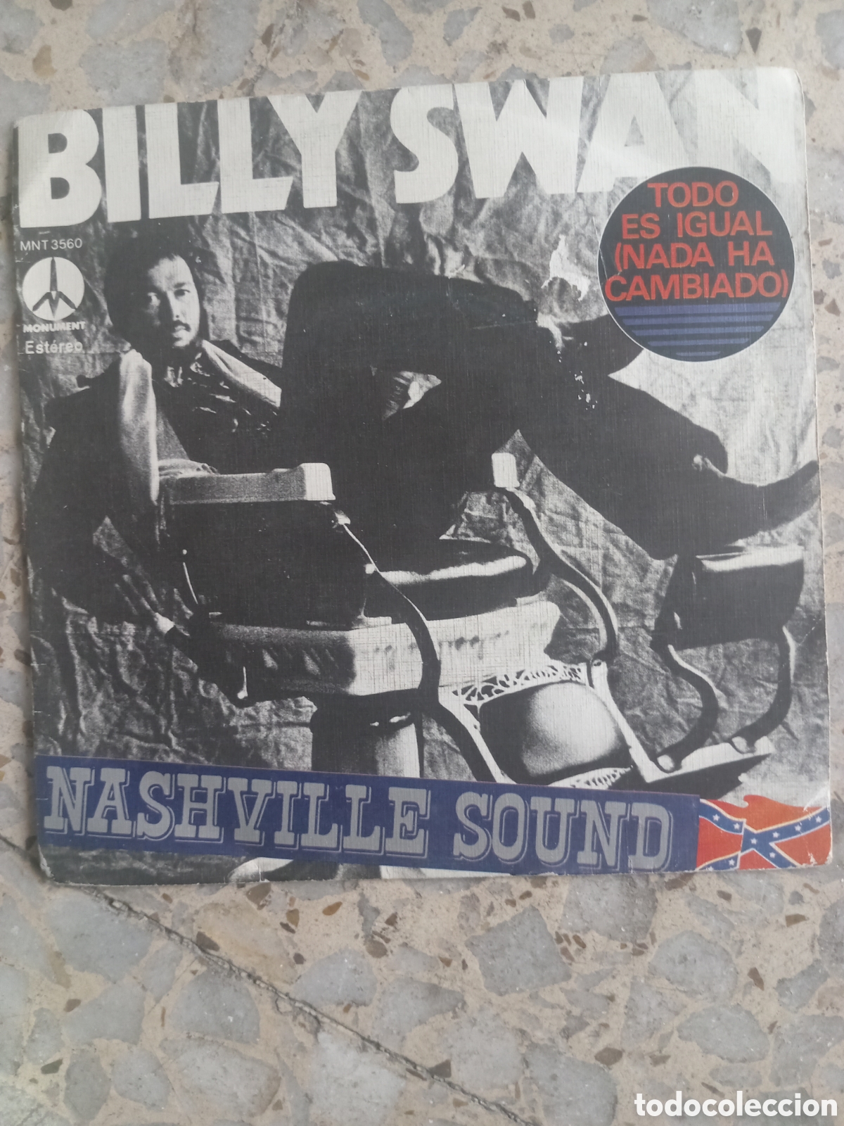 Vinyl records: SGL BILLY SWAN TODO ES IGUAL 1975