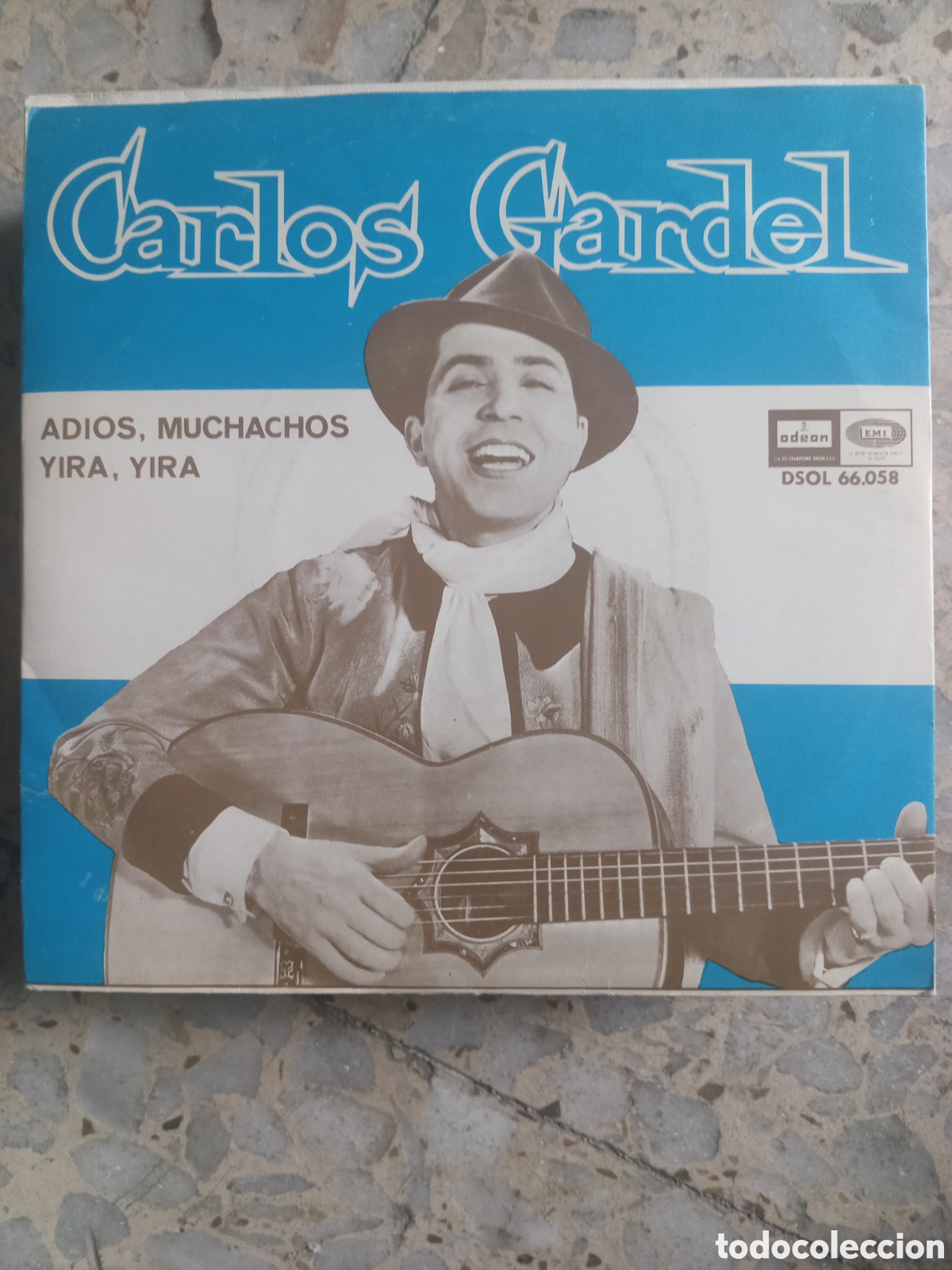 Discos de vinilo: SGL CARLOS GARDEL ADIOS MUCHACHOS YIRA YIRA 1964