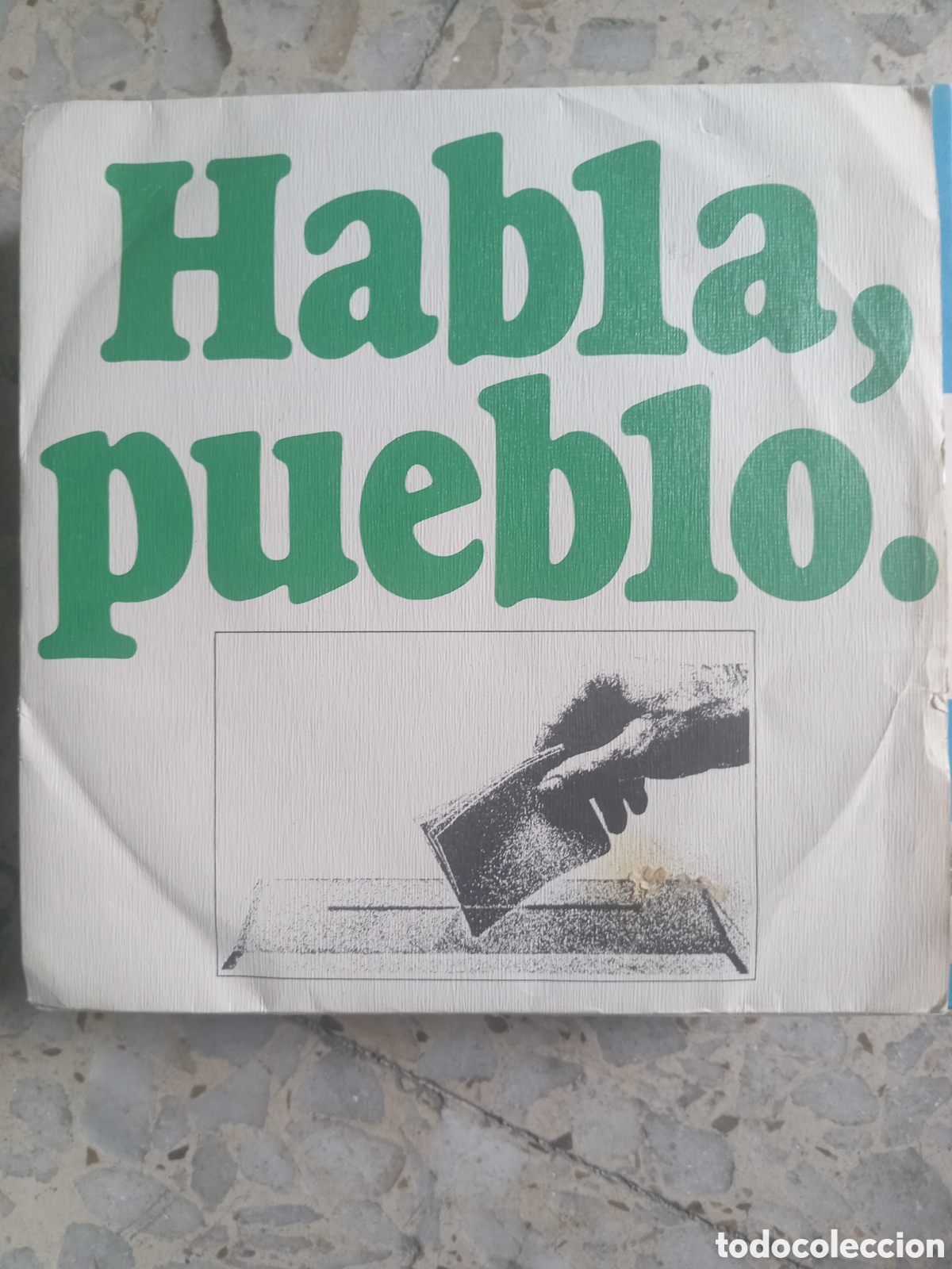 Discos de vinilo: SGL HABLA PUEBLO 1976 ALVARO NIETO