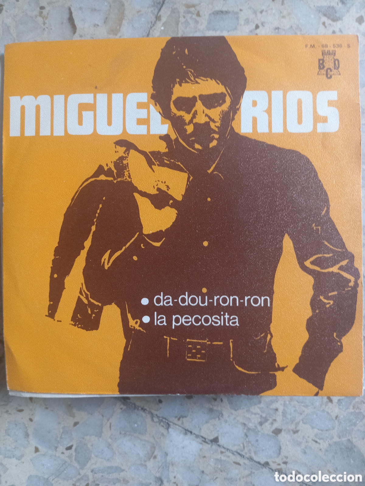 Discos de vinilo: SGL MIGUEL RIOS DA DOU RON RON 1970 PROMO