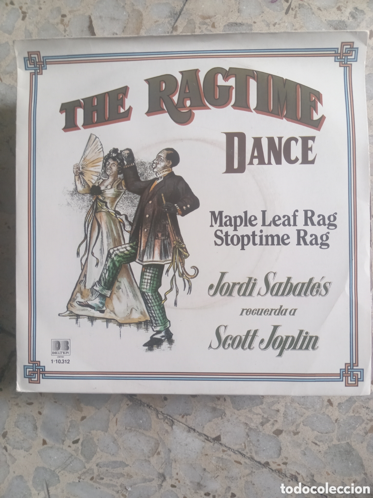 Discos de vinilo: SGL JORDI SABATES THE RAGTIME MAPLE LEAF RAG 1983