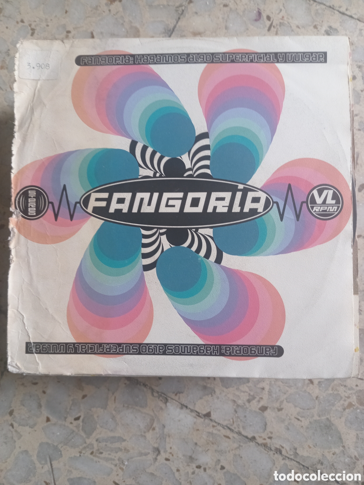 Discos de vinilo: SGL FANGORIA HAGAMOS ALGO SUPERFICIAL Y VULGAR 1990