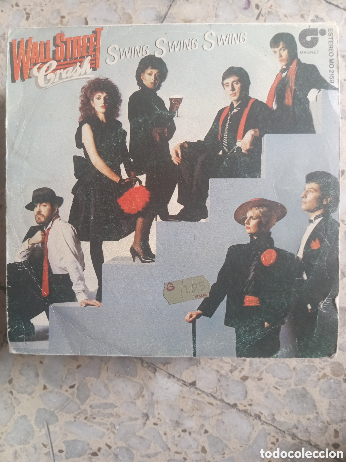 Discos de vinilo: SGL WALL STREET CRASH SWING SWING SWING 1982