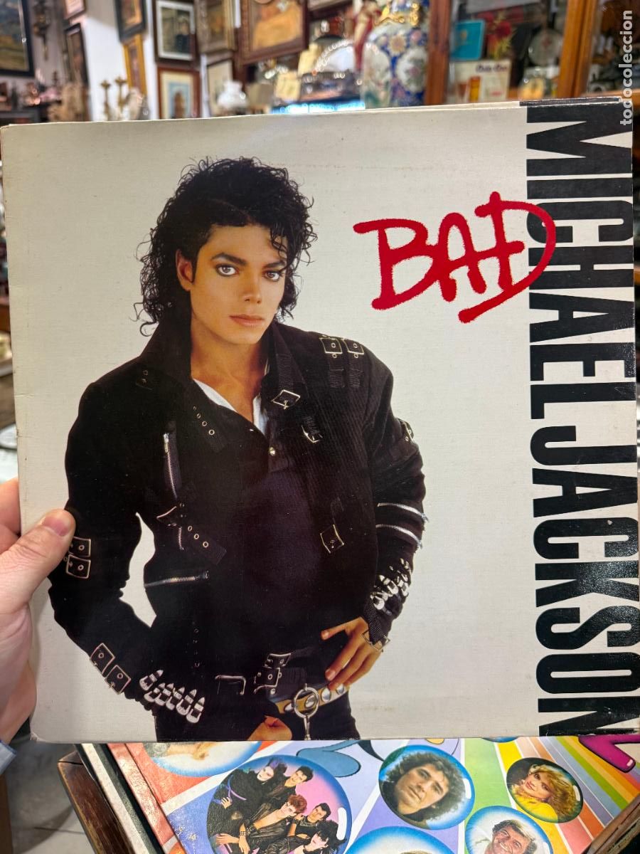 Discos de vinilo: LP MICHAEL JACKSON - BAD