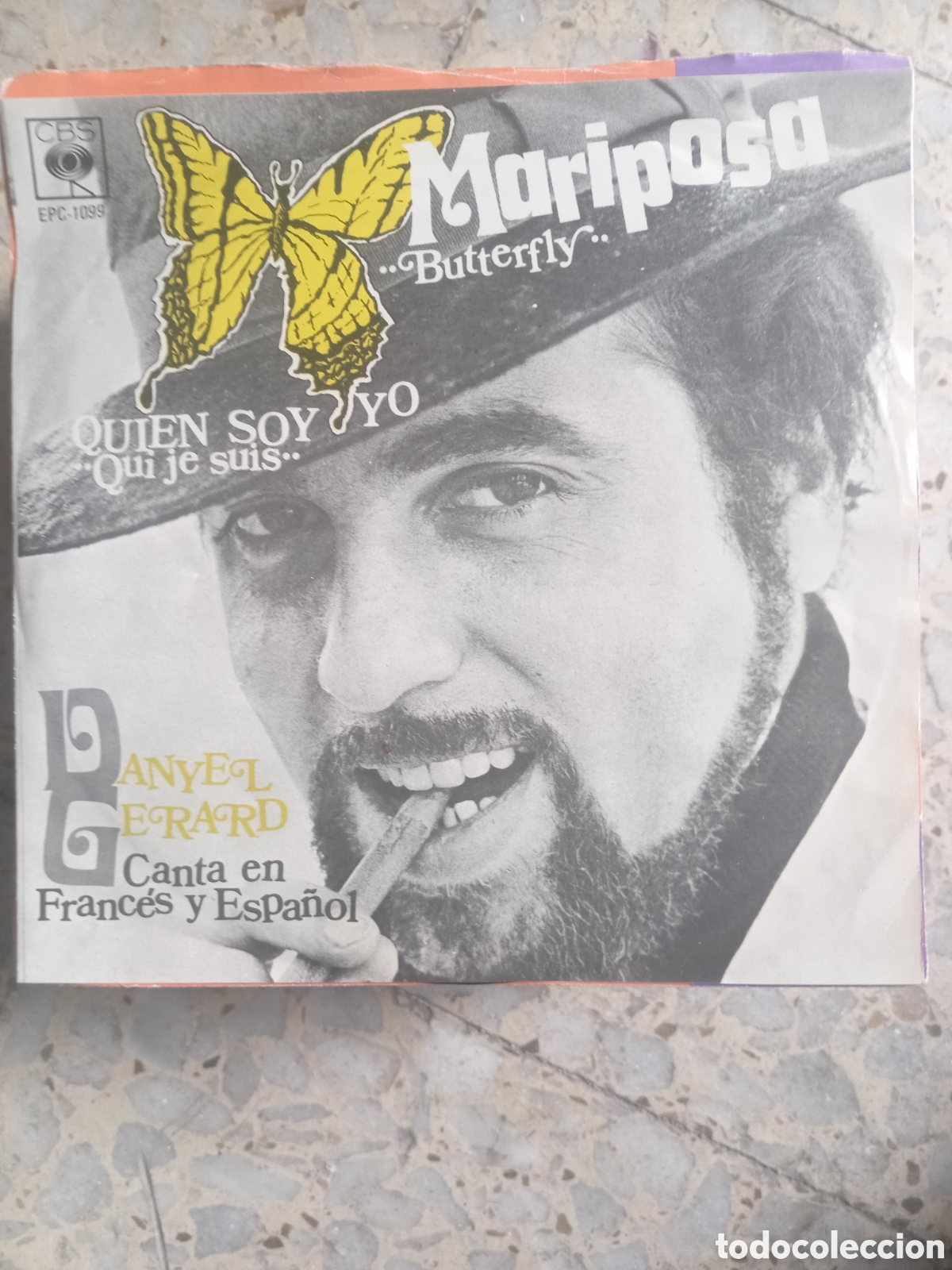 Discos de vinilo: EP DANYEL GERARD MARIPOSA 1971 MEXICO