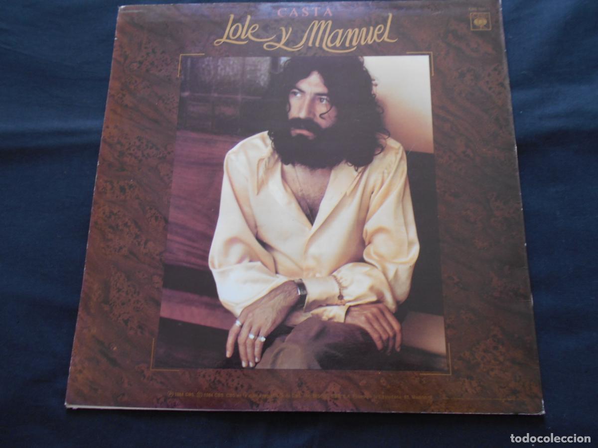 Discos de vinilo: LP LOLE Y MANUEL // CASTA - Foto 2