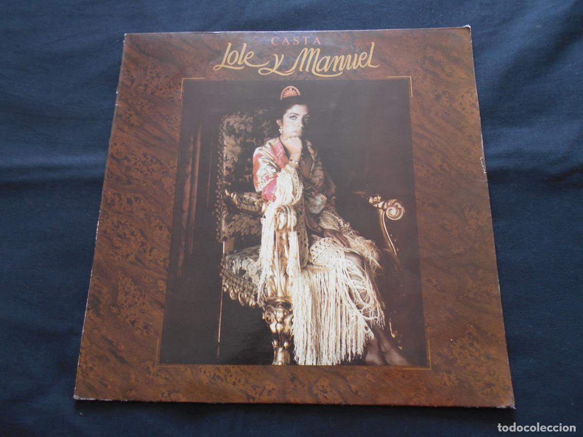 Discos de vinilo: LP LOLE Y MANUEL // CASTA - Foto 1