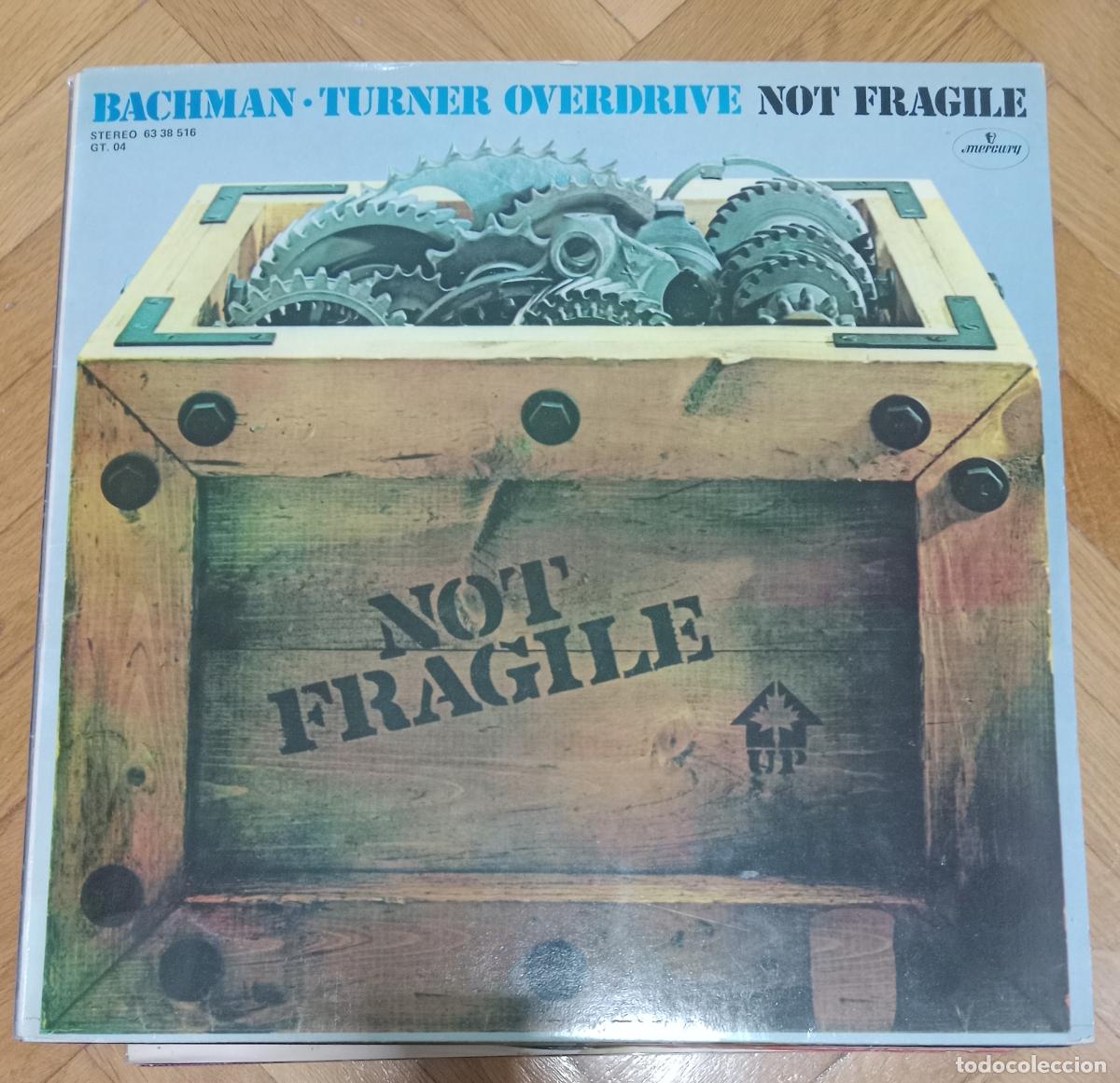 Discos de vinilo: Bachman-Turner Overdrive &lrm;&ndash; Not Fragile Lp Espa&ntilde;a 1975