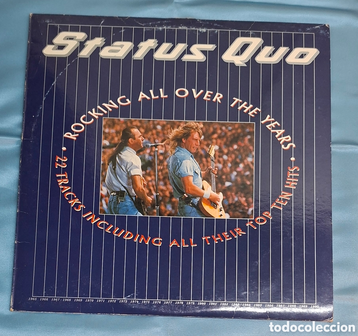 Discos de vinilo: Vinilo Status Quo Rocking All Over The Years