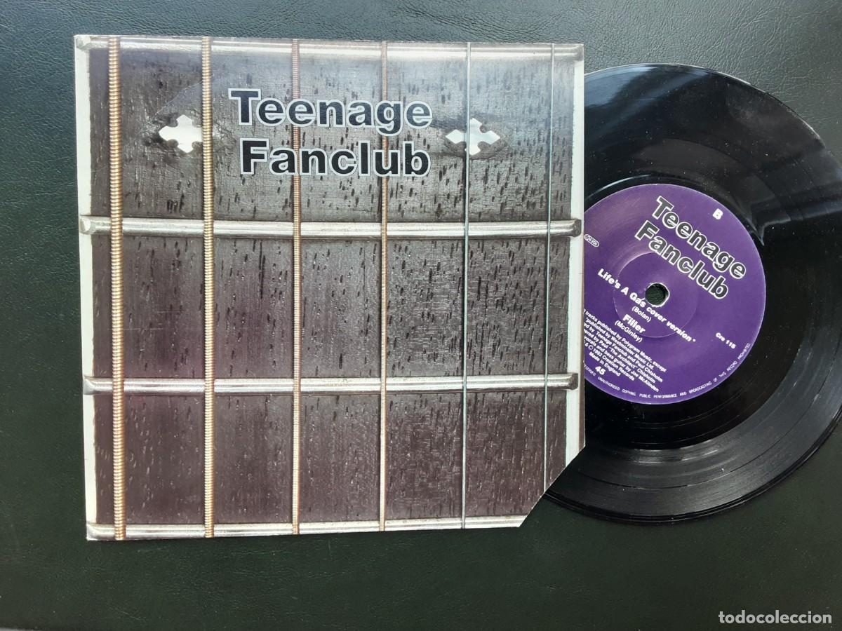 Discos de vinilo: TEENAGE FANCLUB, What you do to me + Life's a gas (cover de T. Rex)