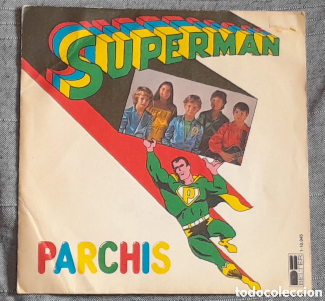 Discos de vinilo: PARCHIS - SUPERMAN + FANTASMAS A GO GO - BELTER 1979 - VINILO AMARILLO